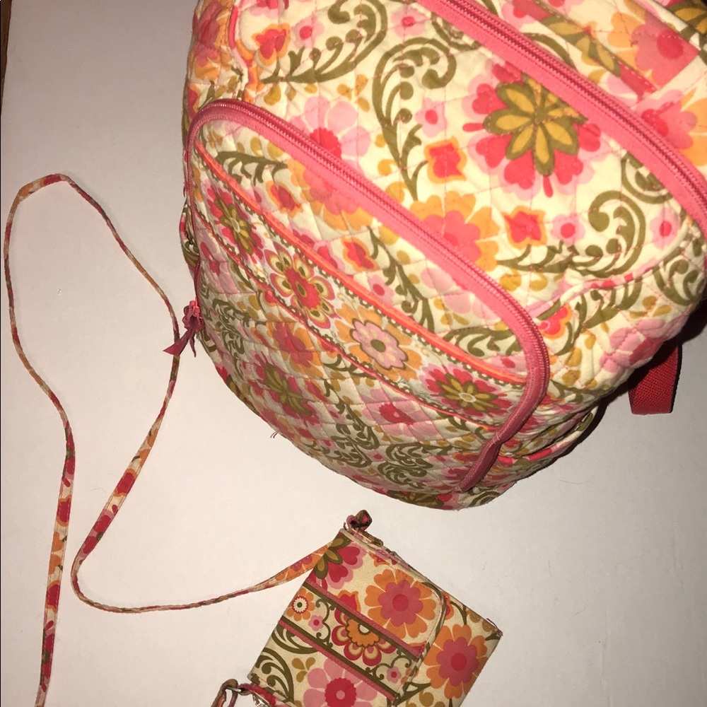 Vera Bradley Folkloric backpack & crossbody set